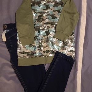 Justice sz 8/10 outfit